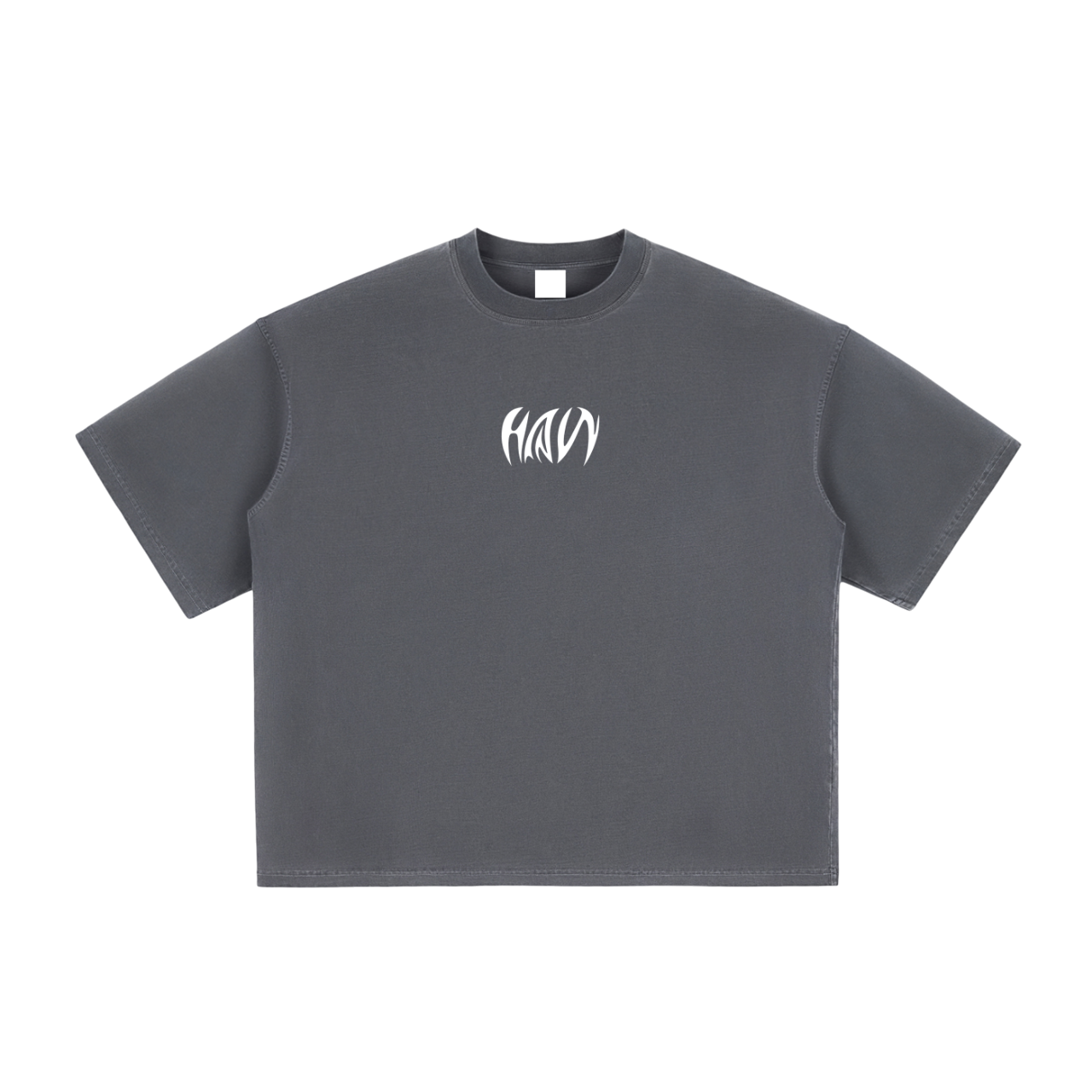 "Boxy Basics" Tee (Haze Gray)