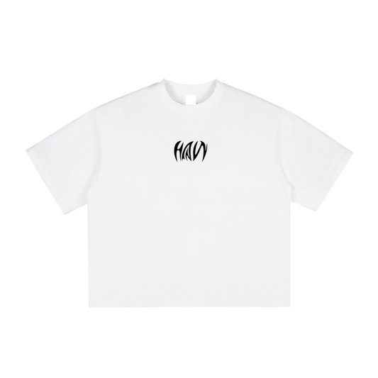 "Boxy Basics" Tee (White)